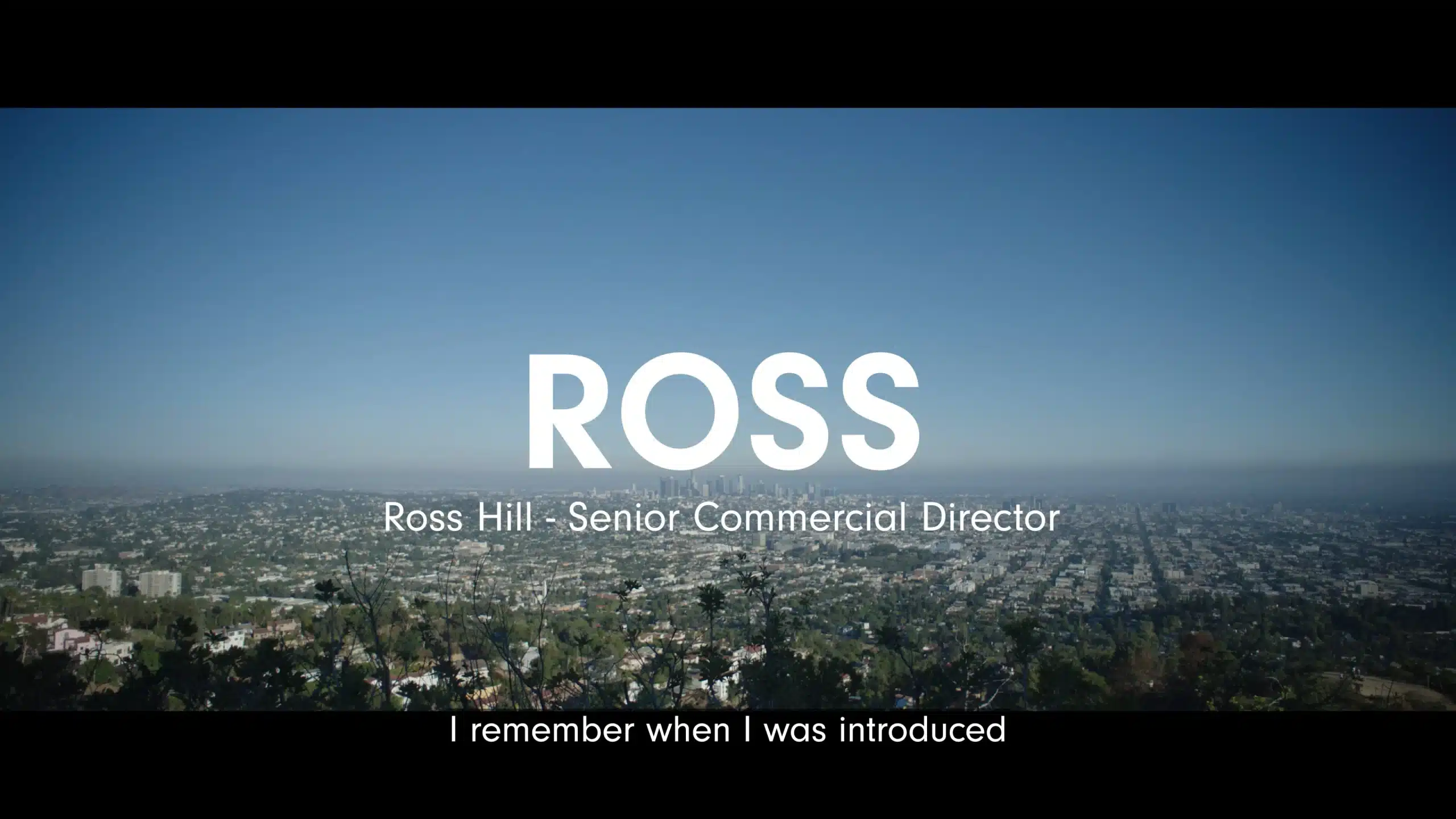 corporate documentary Ross 3